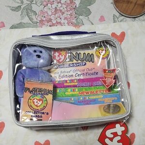 Ty Beanie Babies Platinum Membership Kit